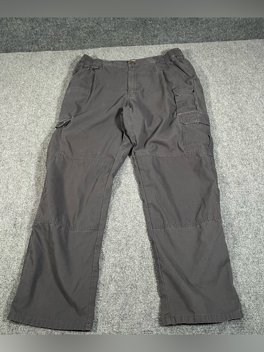5.11 Tactical Ripstop Cargo Double Knee Pro Utility Pants Men’s Size 36x30 Gray